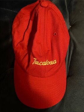 Tuscaloosa Embroidered Red Baseball Cap - Men